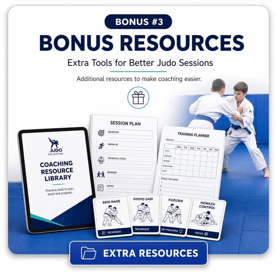 BONUS RESOURCES — Extra Tools for Better Judo Sessions